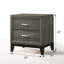 Table de chevet 2 tiroirs