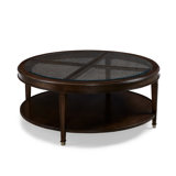 Table basse à 4 pieds en bois massif Palm Beach
