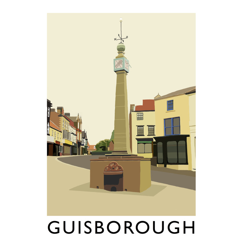 Guisborough by Richard O'Neil - Print, No Frame, 50 cm H x 40 cm W x 1 cm D