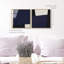 In Blue Set High-Gloss Frameless Acrylic Glass Wall Art Abstract Print by Oliver Gal, Ready to Hang, 12 x 12-2003976557-2003976559