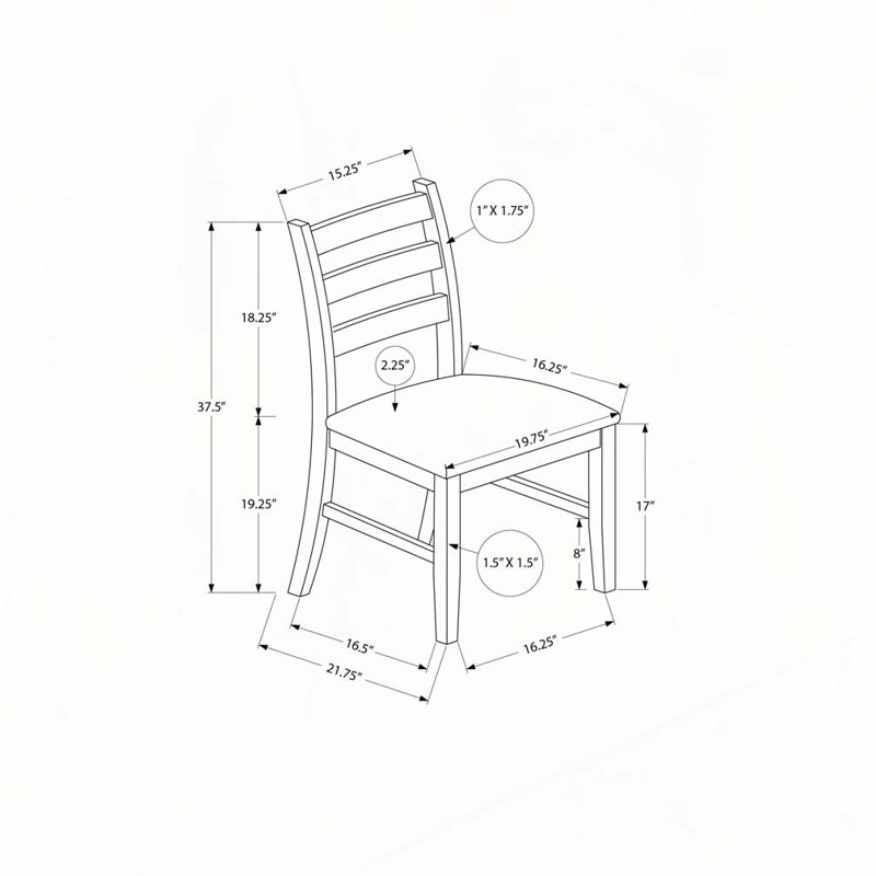 Chaises de salle à manger rembourrées