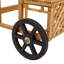 Suresnes 71cm W Manufactured Wood Merchandiser with Wheels