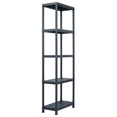 Dalton 30cm W Plastic Shelving Unit