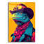 «Western Iguana» par MomArt, art mural en verre acrylique-2029535628
