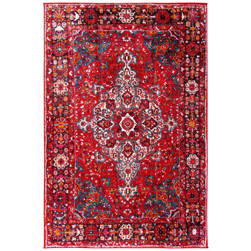 Tapis performance oriental rétro Mcconnell Performance, Rectangle 2 pi 7 po x 5 pi