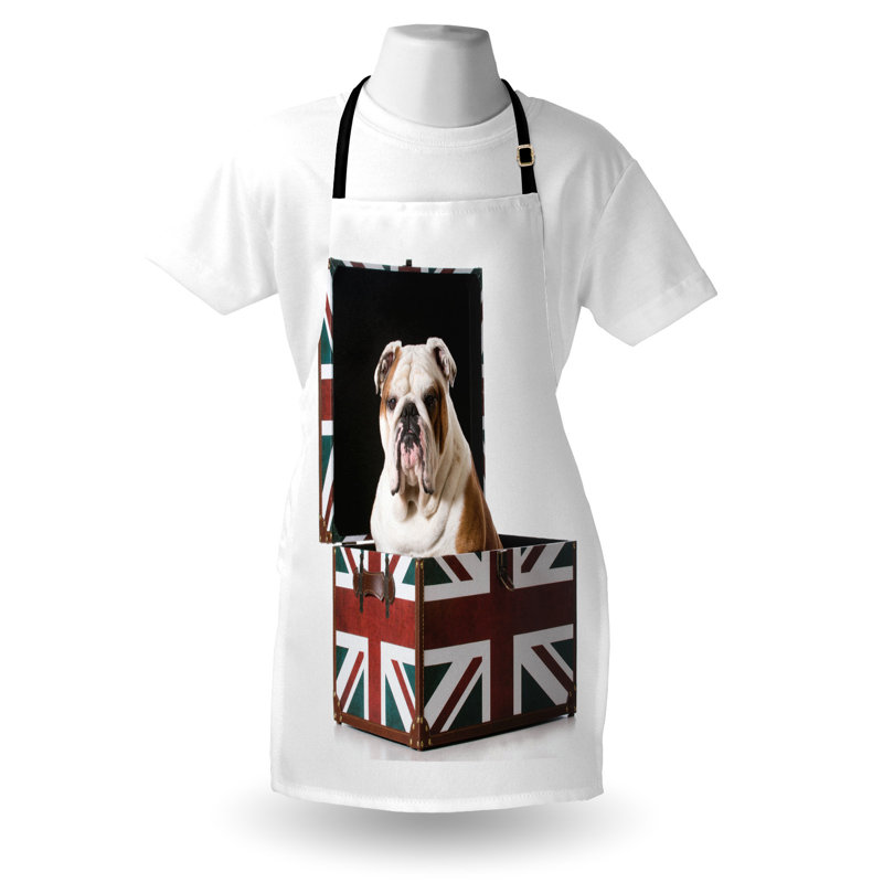 Multicolore, tablier de bouledogue anglais East Urban Home