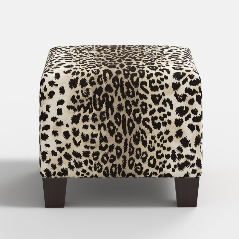 Pouf Wright, Léopard neutre
