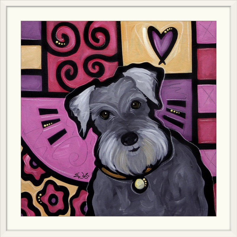Dunadry " Miniture Schnauzers Pop Art " by Eric Waugh Harriet Bee 