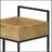 Hobbs - 16" Bar Cart - Natural