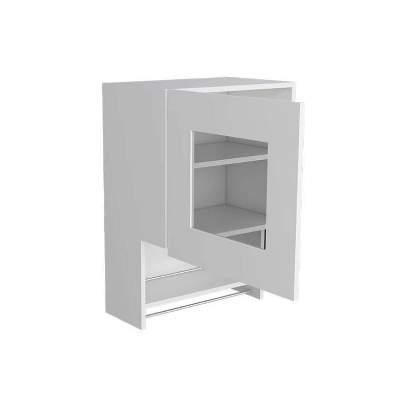Armoire de cuisine Rekik, Papouasie, blanc, largeur x 19,6