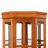 Corner Curio Cabinet With 5 Shelves And Lighting System, Oake26 Light Bulb Not Included