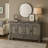 Pavan Console Table in Rustic Gray