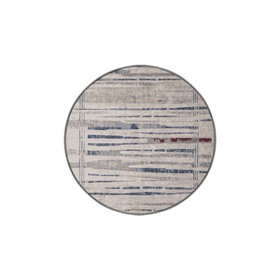 Machine Washable Gray Area Rug