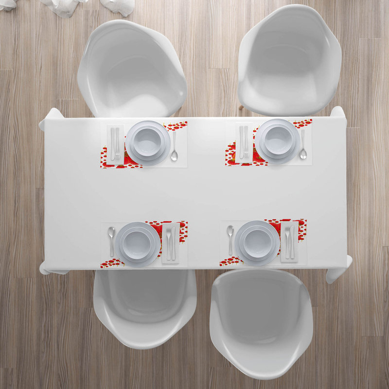Polyester Abstract Rectangle Placemat