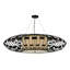 Lustre géométrique unique à 3 lumières Margo