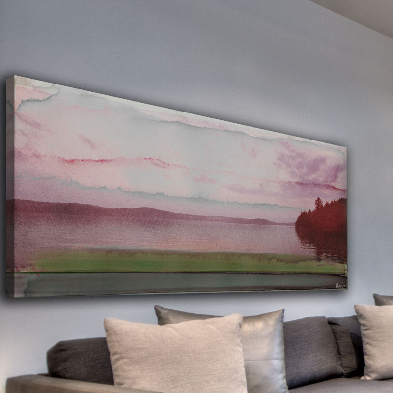 Parvez Taj - Wrapped Canvas Painting, 57cm H x 114cm W x 5cm D