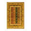 Tapis contemporains jaunes lavables à la machine 3091-1395940854