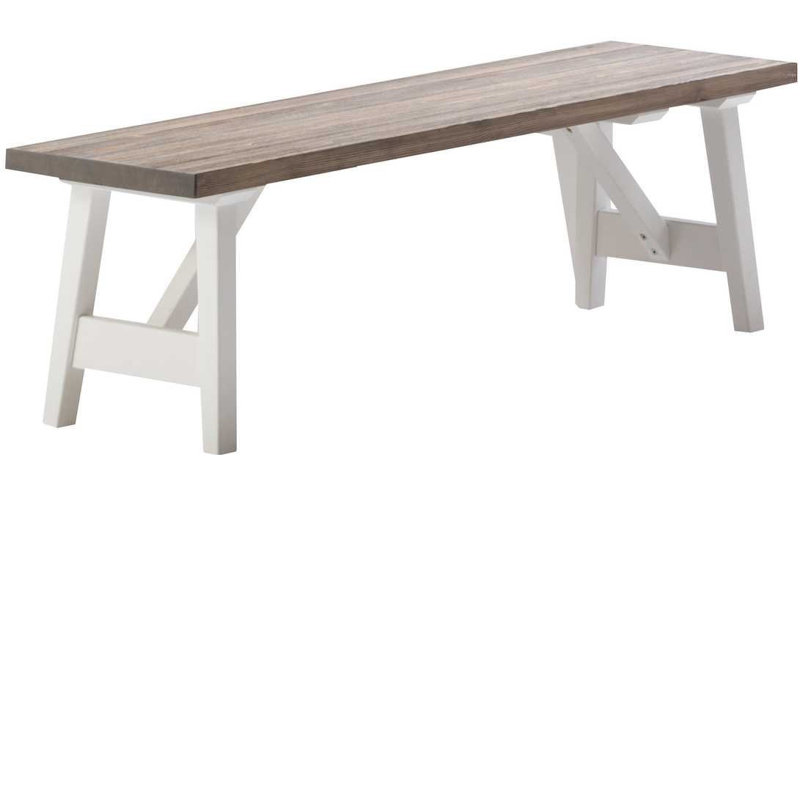 Stuckey Solid Wood Bench