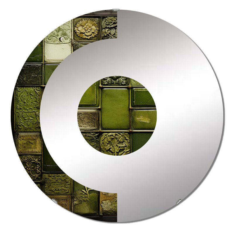 Miroir mural Derelle, 23,6 po x 23,6 po