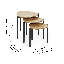 Tavy Three Leg Wedge Nesting Side Tables-1750311495