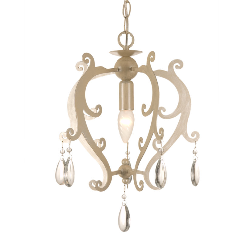 Elba 1 - Light Unique/Statement Pendant, Beach Ivory Metal