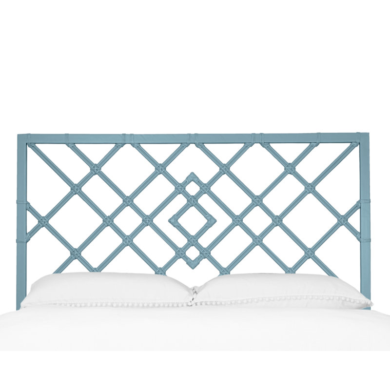 Darien Headboard, King, Pool Blue