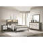 Commode 1 pièce avec commode à deux tiroirs en métal