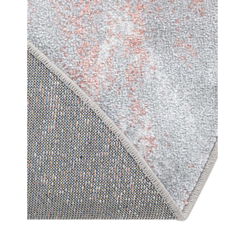 Massie Abstract Indoor Rug, Round 3'3"