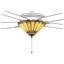 Jadestone Carousel 3-Light Bowl Ceiling Fan Light