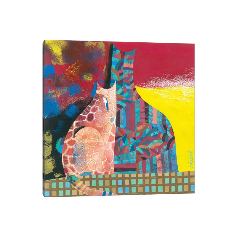 Different by Neli Lukashyk - Wrapped Canvas Painting, 30.48 cm H x 30.48 cm W
