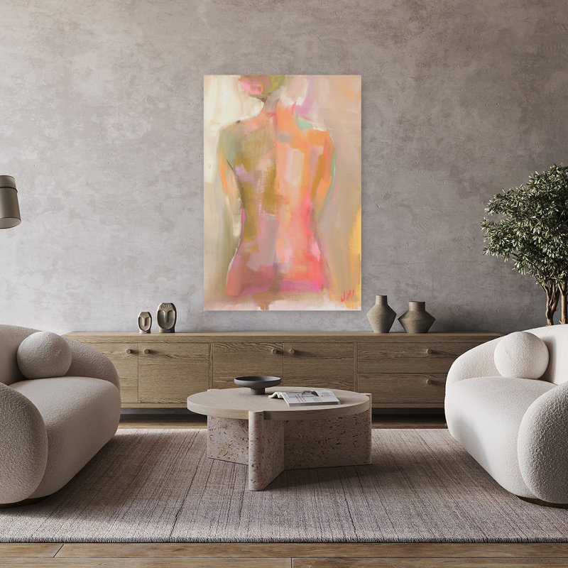 Art contemporain abstrait contemporain, H 48 po x l 32 po