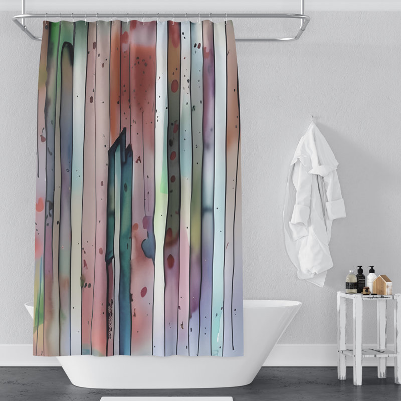 Rideau de douche Keenesburg, H 93 po x l 70 po