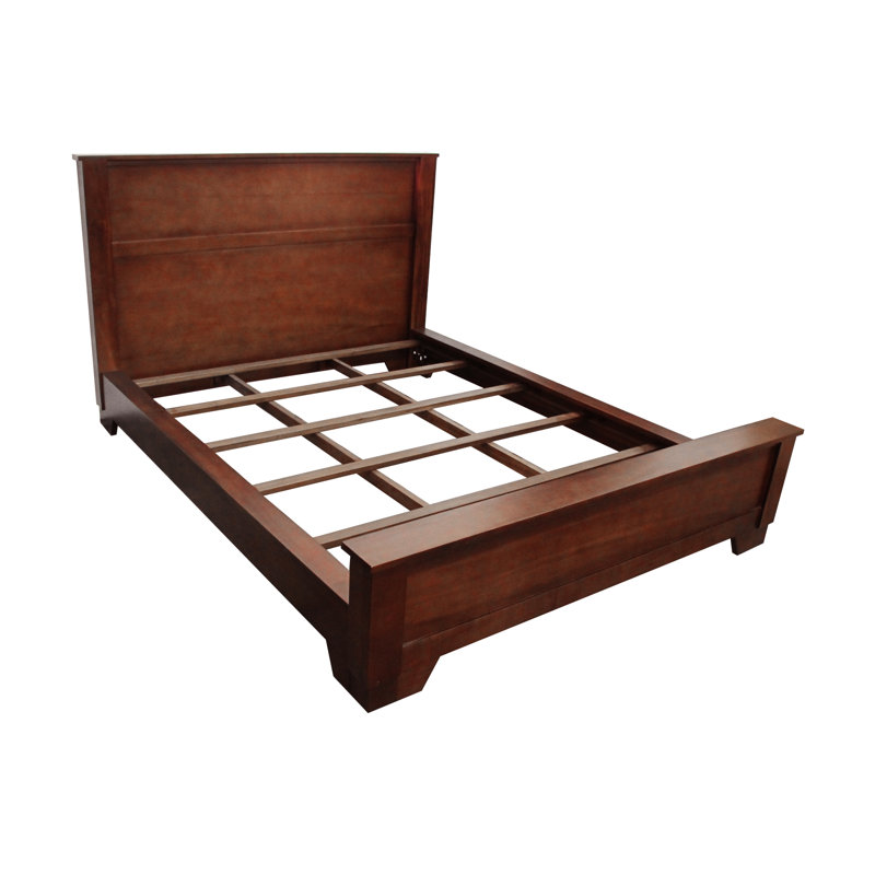 Dannalee Solid Wood Platform Bed, Queen