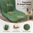 Armless Computer Desk Chair,Ergonomic Mid Back Leather Task Office Chair with Wheels And Lumbar Support for Home Small Space Vanity Makeup-1139603319-1139603318