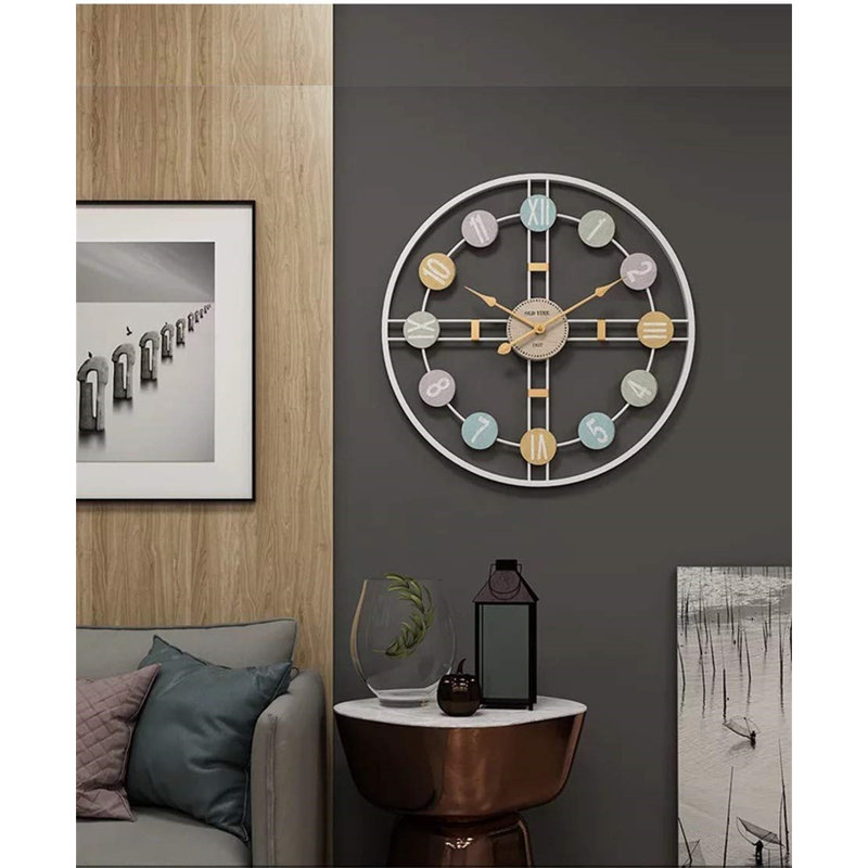 Mandar Wall Clock, White