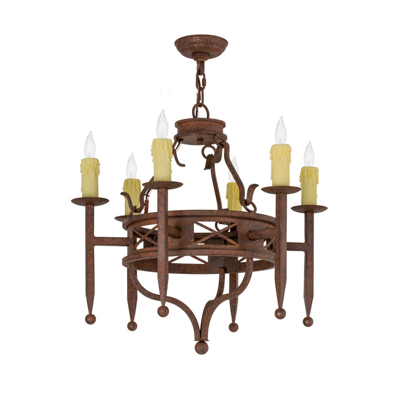 Witham 6 - Light Chandelier