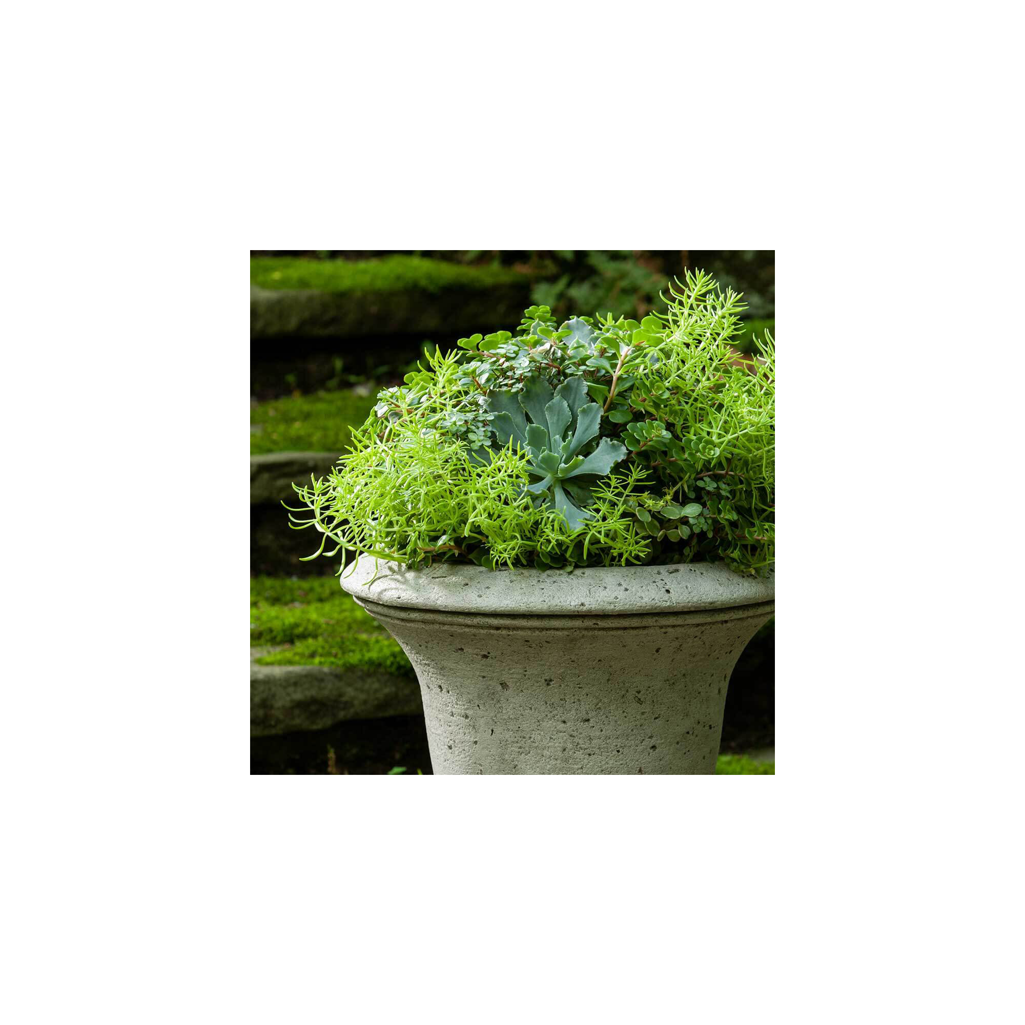 Linwood Handmade Urn Planter, Alpine Stone