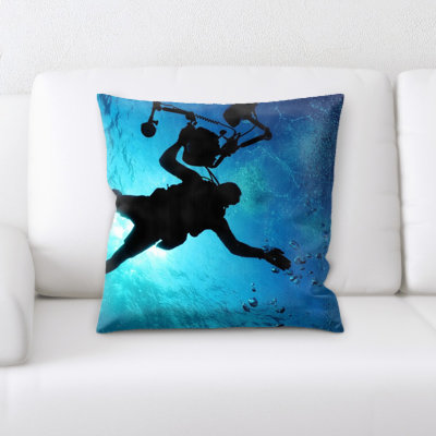 Sea Throw Pillow