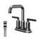 Karran 2-Handle 4-Inch Centerset Bathroom Faucet with Matching Pop-up Drain
