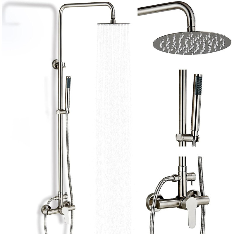 All-In-One Kit, Lever, Brushed Nickel
