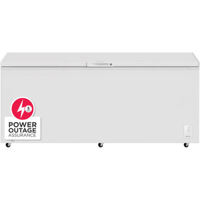 Frigidaire 24.9-cu ft Garage Ready Chest Freezer Convertible to Refrigerator