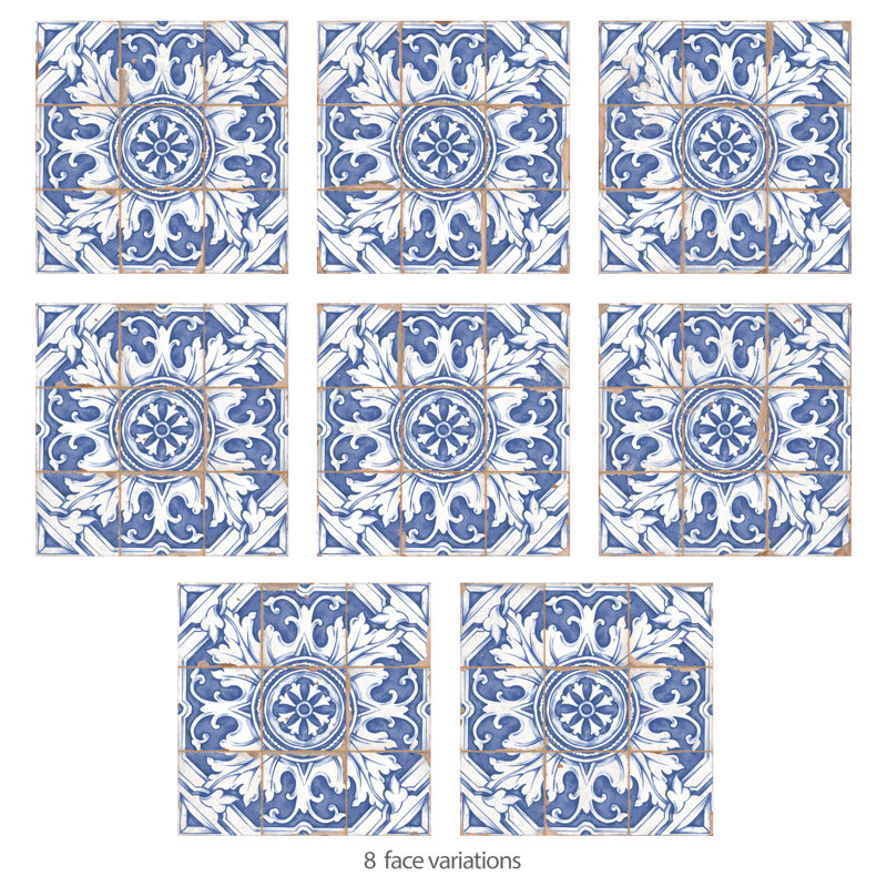 Kings Campania 13 In. X 13 In. Ceramic Floor And Wall Tile