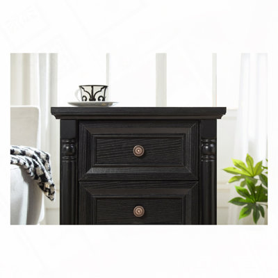 3 Drawer Sofa Side Table