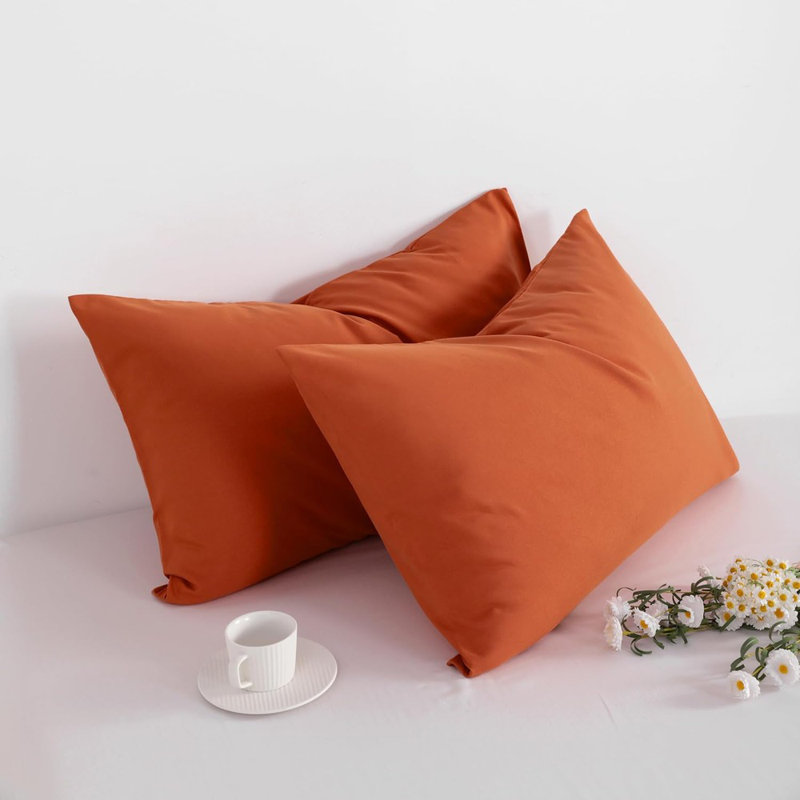 Clear - Set of 2, Bumt Orange
