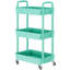 Chariot de cuisine, organisateur de rangement multifonctionnel à roulettes, chariot mobile avec roulettes verrouillables-683819951