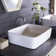 Tikamoon 4800mm L x 3700mm W White Ceramic Rectangular Sink