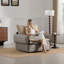 Fauteuil d'appoint simple de style moderne