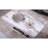 48" Rectangle Coffee Table with Silver Stainless Steel Base
