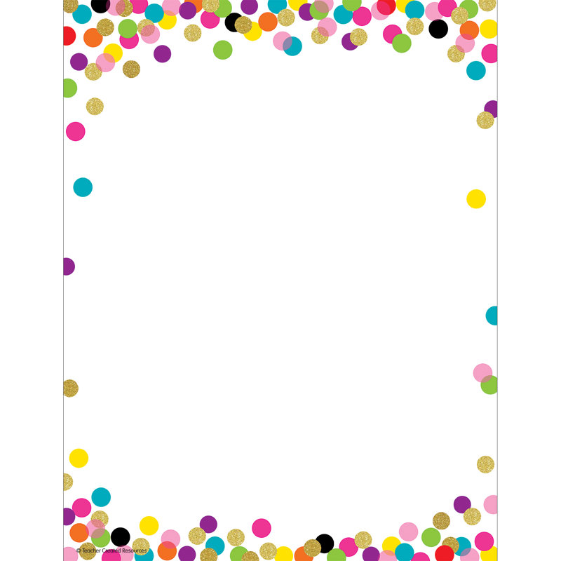 Papier confetti pour ordinateur