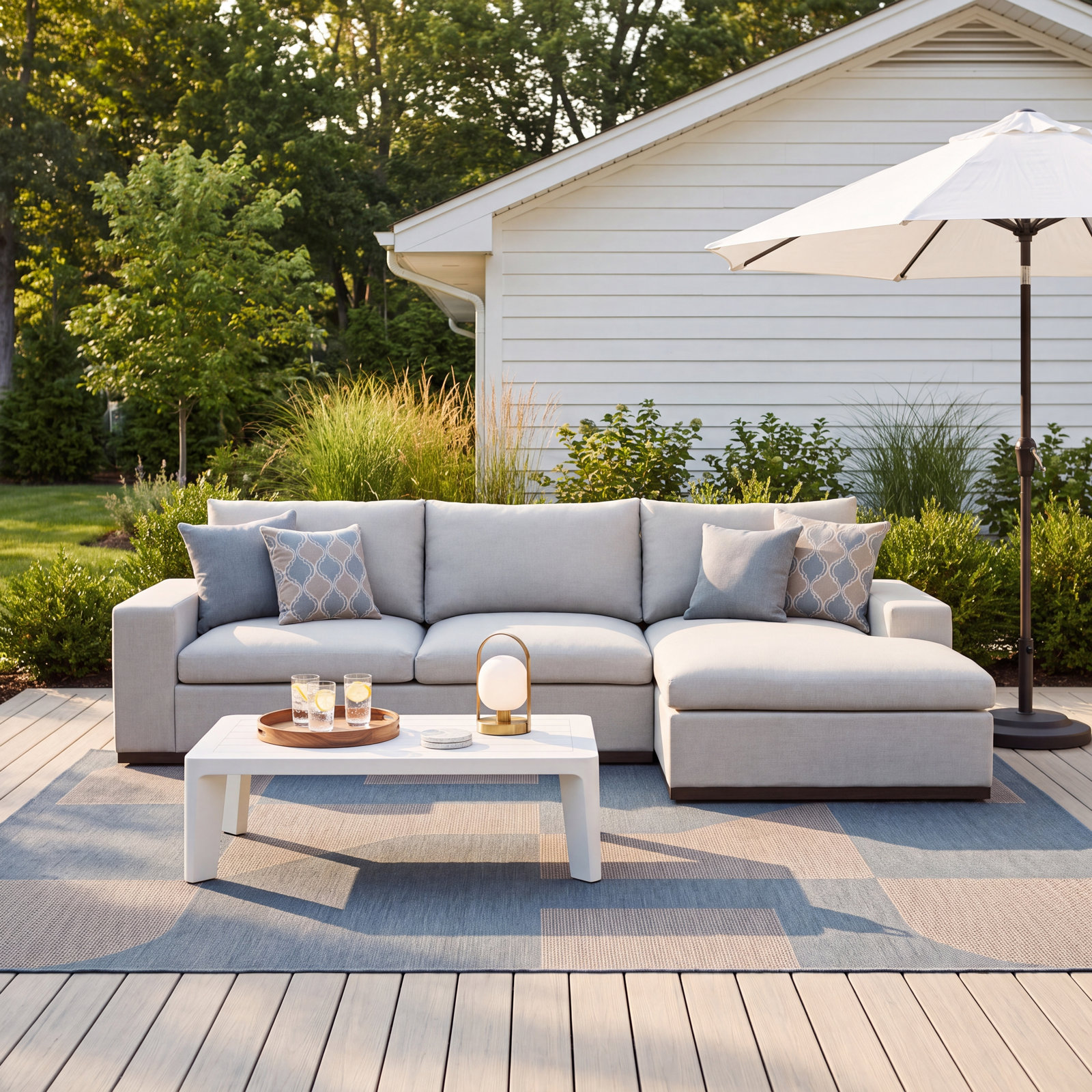 Venita 121" Patio Sofa
